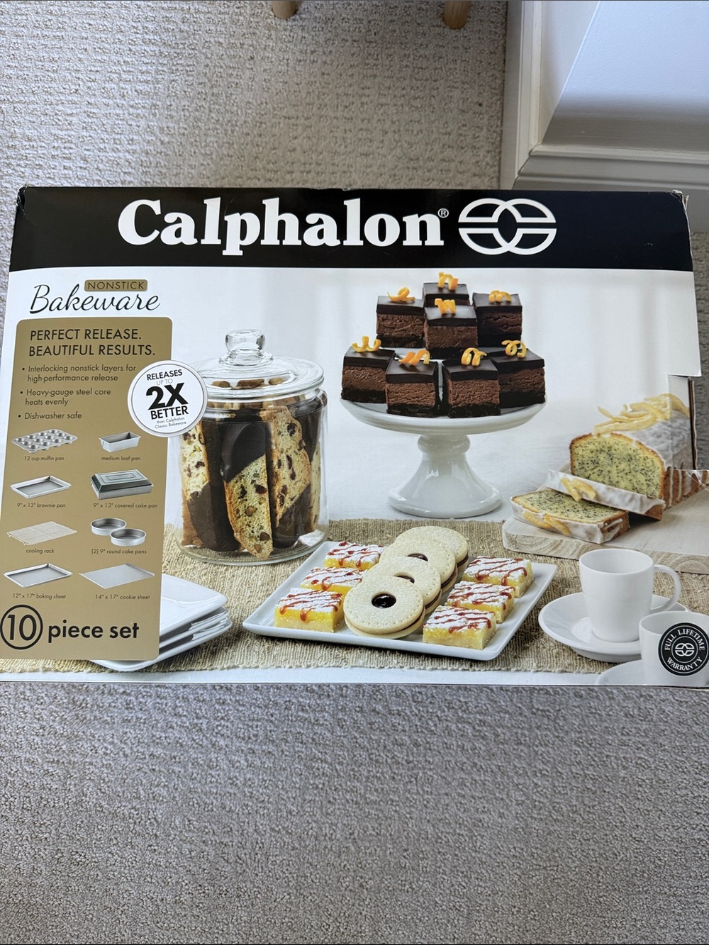 Calphalon 10-Piece Bakeware Set